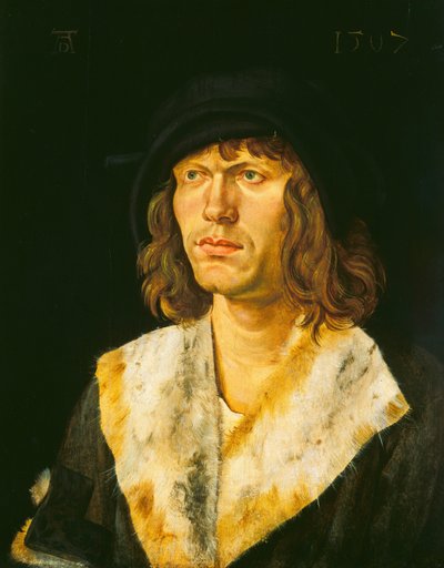Portrait of a Man by Hans Leonhard  Schäufelein